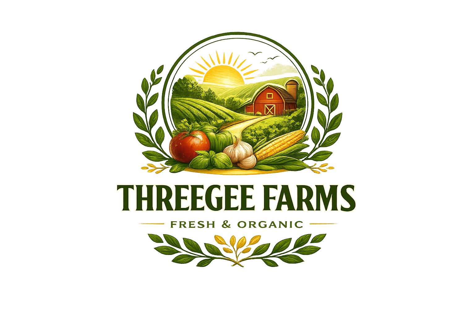 threegee farms Logo